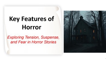 Horror Genre PowerPoint - Key Elements of Horror Fiction (PPT)