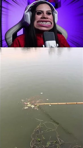 Fishing net using watermelon as bait 😋 IB @BeepTrap