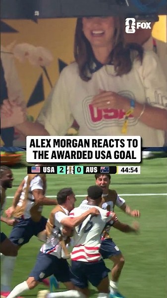 USA women's national team legend, Alex Morgan, was loving it