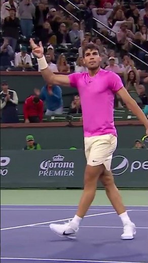 Perfect Alcaraz Point! | Indian Wells Highlights