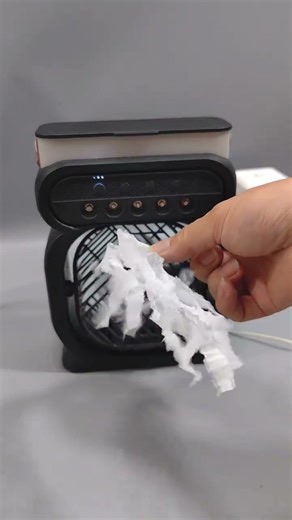 Mini Humidifying Fan for Quick Relief