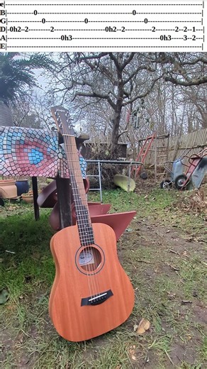 #001 Baby Taylor Fingerstyle with Tabs