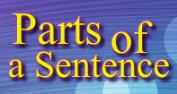 Parts of Sentence