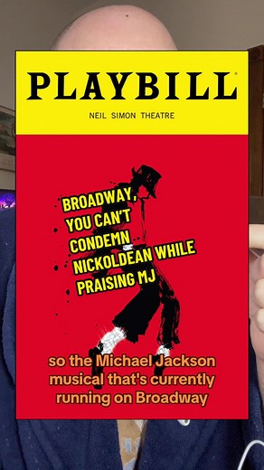 I feel like I’m living in the upside down when I think about the fact this musical was allowed to open and run with zero backlash #broadway #mjbroadway #mjmusical #westendtheatre #michaeljackson #quietonset #nickelodeon #danschneider #fyp #theatretiktok