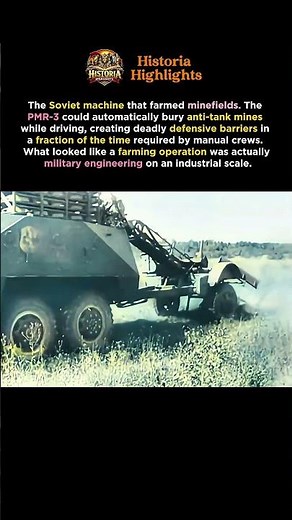 The Soviet Machine That “Farmed” Minefields