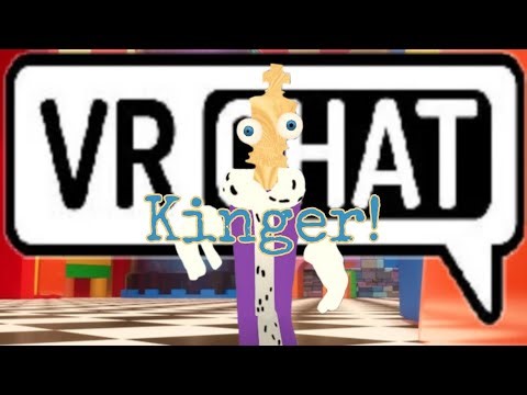 LZE VRCHAT:Kinger tried to stop Caine in VRChat! (The Amazing Digital Circus) ft. ‪@GreyCKidVR‬