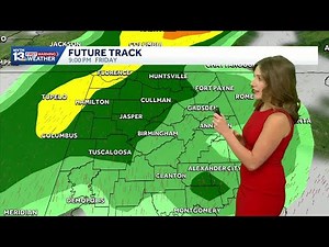 Rain returns to Alabama's forecast this weekend ahead of a major cold blast.