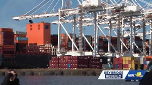 Port of Baltimore has big year since Key Bridge collapse
