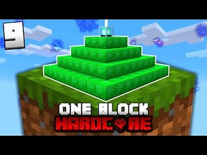 I Made a FULL EMERALD BEACON in Minecraft Skyblock! (#9)