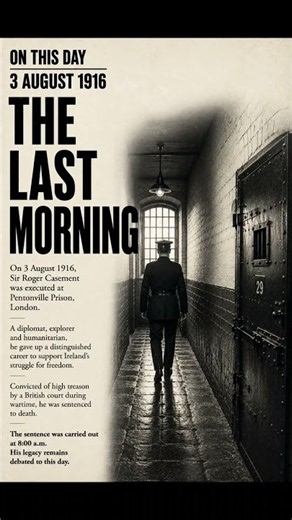 On This Day. August 3rd, 1916. The Last Morning.