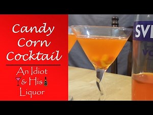 Candy Corn Cocktail - An awesome seasonal Vodka Drink.