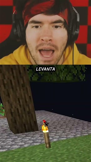 Germán cantando feliz en MINECRAFT 🎵 #juegagerman #minecraft #shorts