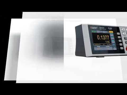 #OWON XDM1241 XDM1041 4 1/2 Digital Multimeter Portable Bench True RMS DC/AC Current Voltage USB Mu