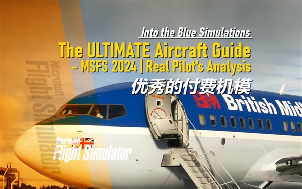 【机模评述】2024 个人观点之优秀付费机模 - Into the Blue Simulations