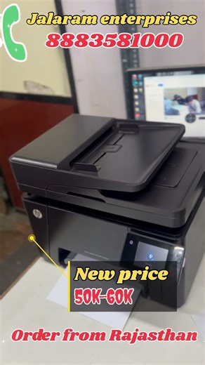 HP 177nw screen touch copy scan xerox colour ,black and white fully serviced refurbished printer
