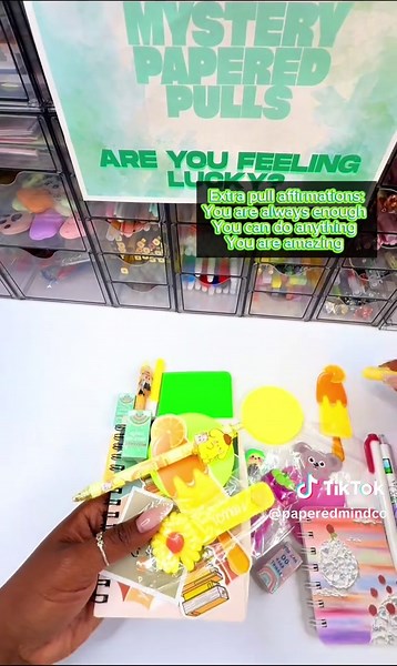 Exciting Mystery Papered Pulls for Stationery Lovers