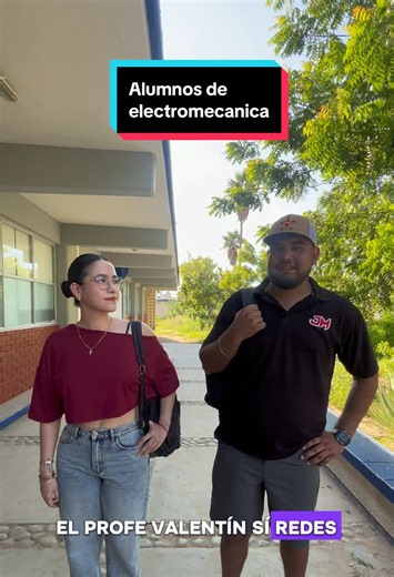 Entrevistando alumnos de electromecánica del Tec de La Paz