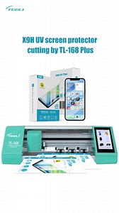 TuoLi Unlimited Mobile Phone Screen Protector Cutting Machine TPU Hydrogel Film Plotter DIY Phone Back Skin Cutter Machine