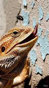 Can lizard catch fly?