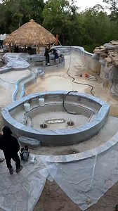 766K views · 9K reactions | Orlando backyard project with huge waterfall cave being filled up. #insanepools #lucaslagoons #pool #poolbuilders #orlando #construction | Lucas Lagoons | Facebook