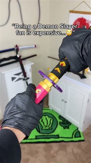 These Demon Slayer Swords Are GLOWING In My Hands 🤩🍃