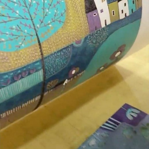 Creating a Reduction Linocut Print – When Spring Comes | Laylart