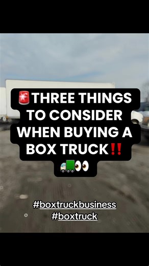 Tres aspectos a considerar al comprar una caja de camión