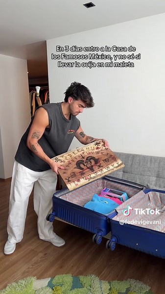 ¿Llevar la ouija a La Casa de los Famosos México? Fede Vigevani