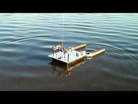 RC Rescue and Recovery Barge with on board wireless video camera.