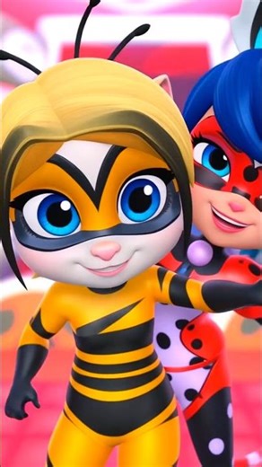 Angela and Ladybug Dance Who's Cooler 💃🔥🐞 #dance #shorts #challenge