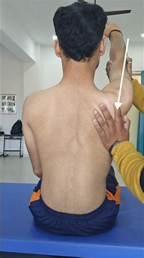 Increase Shoulder Elevation With Posterior inferior glide Mobilization #shoulderexercises #shorts