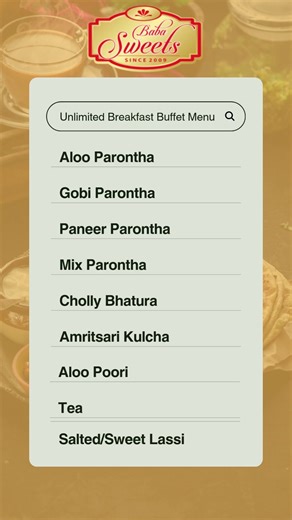 Unlimited Breakfast Buffet in Melton