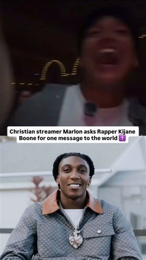 Christian streamer Marlon asks Rapper Kijane Boone for one message to the world