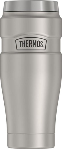 Thermos Stainless King Vacuum Insulated  Travel Tumbler, 470 ml, Matte Steel, 16OZ, Tumbler - Walmart.ca