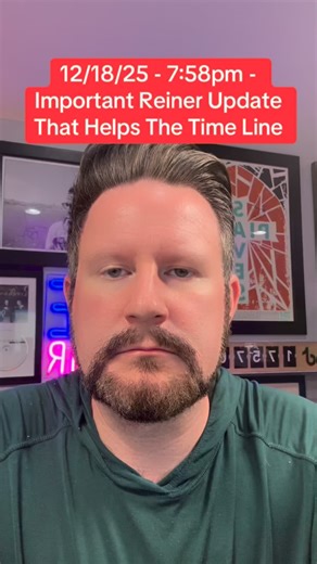 Justin on Instagram: "12/18/25 - 7:58pm - Important Reiner Update That Helps The Time Line #New #BreakingNew #Update #Reiner"