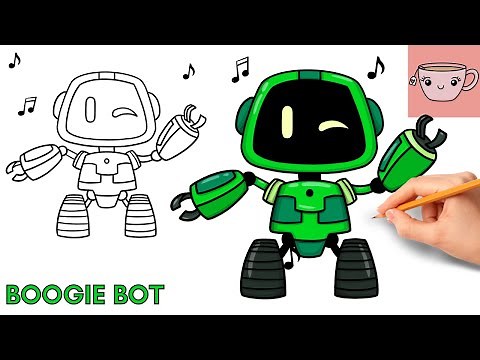 How To Draw Boogie Bot | Poppy Playtime Toy | Cute Easy Step By Step Drawing Tutorial