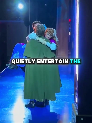 She Turned The Saddest Frozen Scene Into A Secret Backstage Prank 😭😂