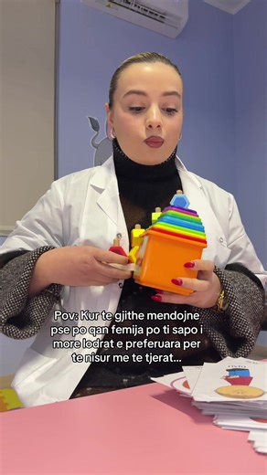 Edhe ne keto situata duhet te jemi te qete sepse cdo gje eshte pjese e procesit. Edhe e qara, edhe kundershtimi. #logopedia