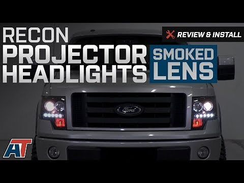2009-2014 F150 Recon Projector Headlights Review & Install