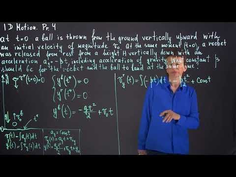 1D Motion Problem 4