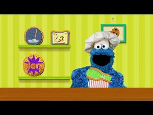 Sesame Street : Alphabet Kitchen Of Cookie Monster and Elmo || 123