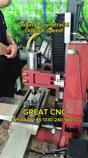 Is this the cast iron mini 3-axis CNC milling machine you need?#cnc #cncmachine #CNCmachining #cncmachinist #creativity