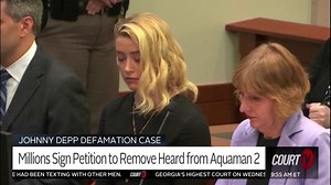 6/6/22 Millions Sign Petition to Remove Amber Heard from Aquaman 2