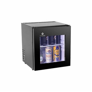 [Hot Item] High-End 25L Mini Bar Black Hotel Mini Absorption Refrigerator