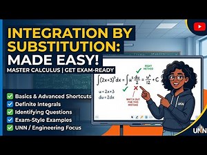Integration by Substitution Explained | Definite Integrals, Shortcuts & Problem Solving