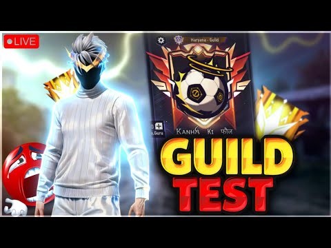 🔴 Unstoppable! 1 vs 2 Guild Test Challenge ⚔️ #freefireindia #live #kanhagaming08