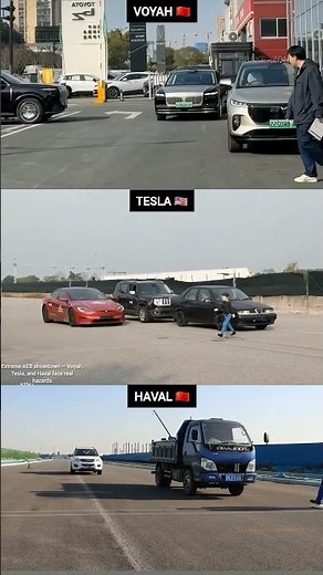 Tesla, Haval and Voyah: Ultimate AEB Brake Test