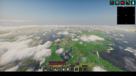 用voxy看开了半坤年服务器，有一种拨开云雾见青天的感觉