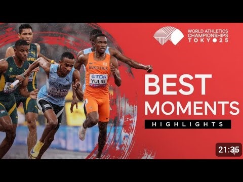 World Athletics Championships Tokyo 2025 – Complete Highlights (Day 1 to 9)
