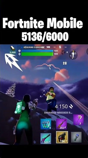 Fortnite Mobile Chapter 6 season 4 Gameplay on Poco F6 | Adamas | 2025